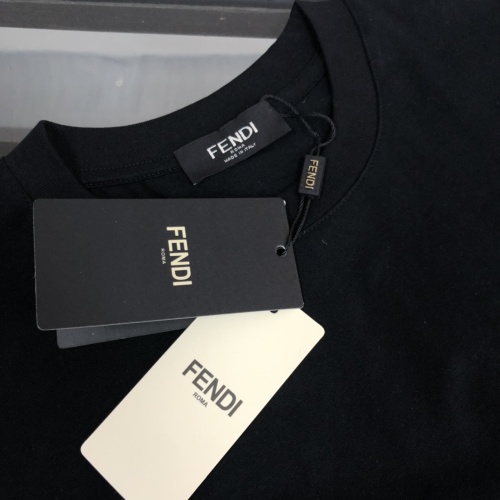 Replica Fendi T-Shirts Short Sleeved For Unisex #1266151 $42.00 USD for Wholesale