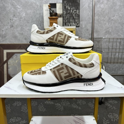 Replica Fendi Casual Shoes For Men #1266152 $80.00 USD for Wholesale