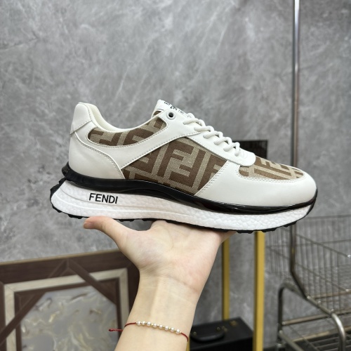 Replica Fendi Casual Shoes For Men #1266152 $80.00 USD for Wholesale