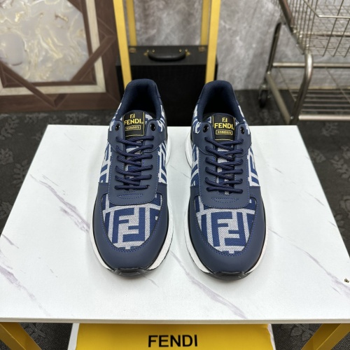 Replica Fendi Casual Shoes For Men #1266153 $80.00 USD for Wholesale