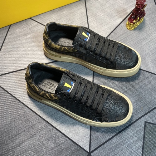 Replica Fendi Casual Shoes For Men #1266156 $76.00 USD for Wholesale