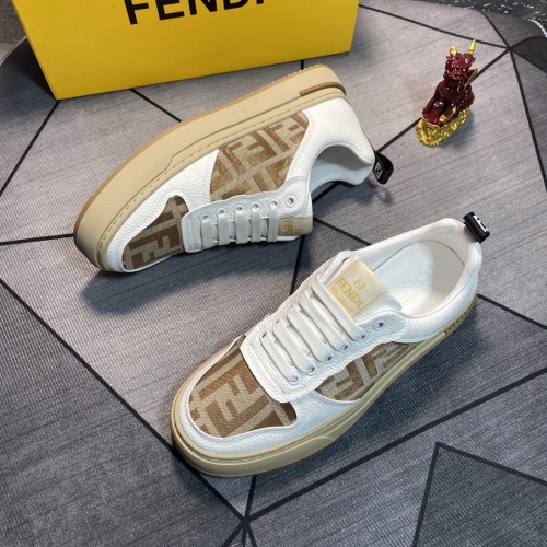 Replica Fendi Casual Shoes For Men #1266157 $76.00 USD for Wholesale