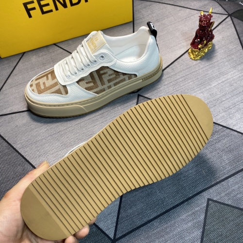 Replica Fendi Casual Shoes For Men #1266157 $76.00 USD for Wholesale