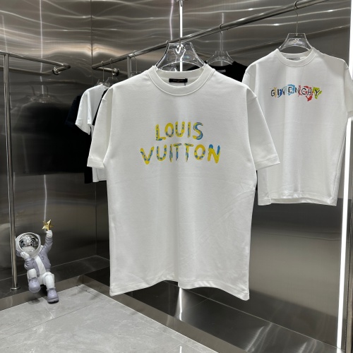 Louis Vuitton LV T-Shirts Short Sleeved For Unisex #1266171 $42.00 USD, Wholesale Replica Louis Vuitton LV T-Shirts