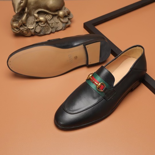 Replica Gucci Oxfords Shoes For Men #1266177 $80.00 USD for Wholesale