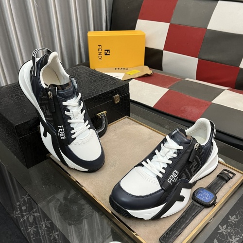 Replica Fendi Casual Shoes For Men #1266193 $96.00 USD for Wholesale