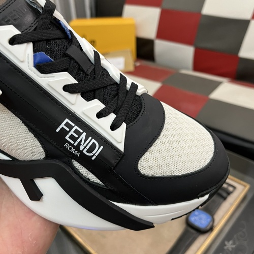 Replica Fendi Casual Shoes For Men #1266201 $96.00 USD for Wholesale