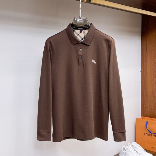 Burberry T-Shirts Long Sleeved For Men #1266212 $82.00 USD, Wholesale Replica Burberry T-Shirts