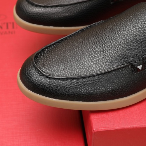 Replica Valentino Leather Shoes For Men #1266259 $96.00 USD for Wholesale