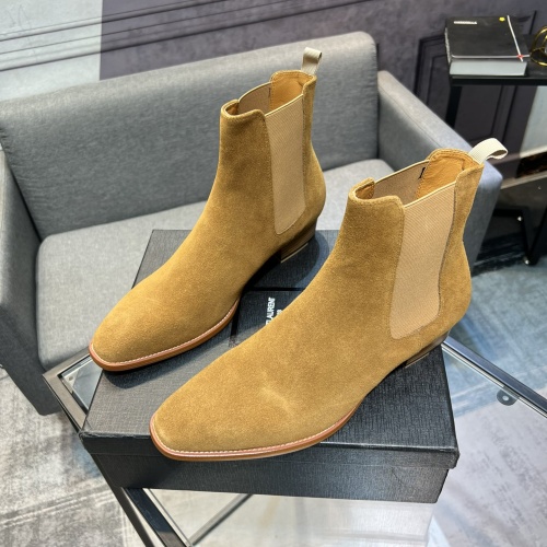 Replica Yves Saint Laurent YSL Boots For Men #1266305 $105.00 USD for Wholesale