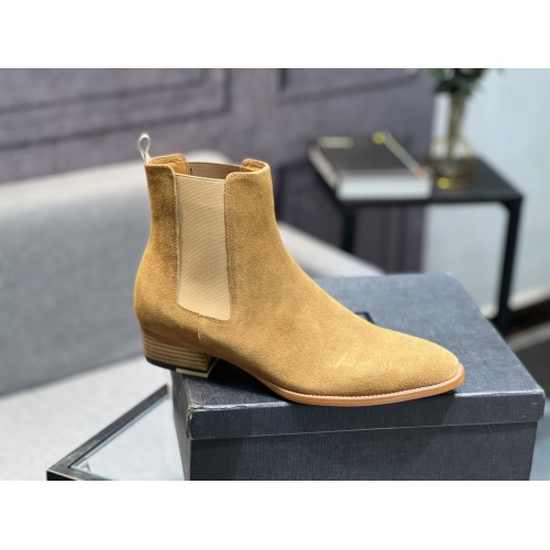 Replica Yves Saint Laurent YSL Boots For Men #1266305 $105.00 USD for Wholesale