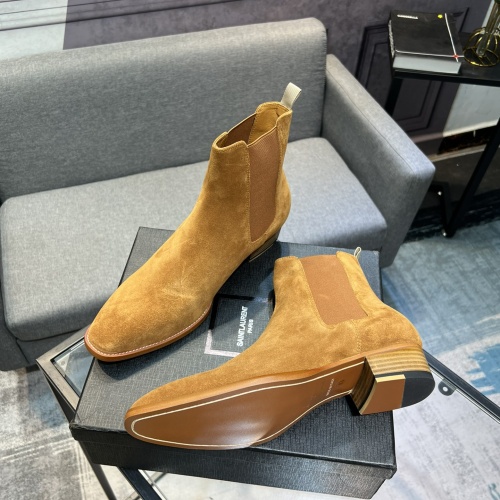 Yves Saint Laurent YSL Boots For Men #1266306 $105.00 USD, Wholesale Replica Yves Saint Laurent YSL Boots