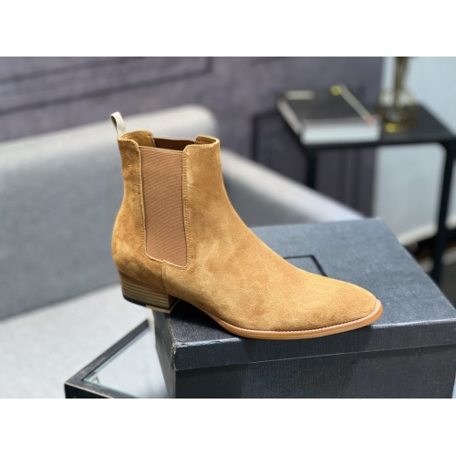 Replica Yves Saint Laurent YSL Boots For Men #1266306 $105.00 USD for Wholesale