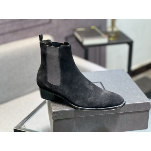 Replica Yves Saint Laurent YSL Boots For Men #1266309 $105.00 USD for Wholesale