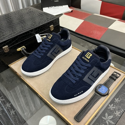 Replica Balmain Casual Shoes For Men #1266342 $82.00 USD for Wholesale