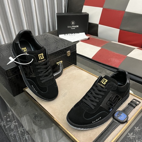 Replica Balmain Casual Shoes For Men #1266344 $82.00 USD for Wholesale