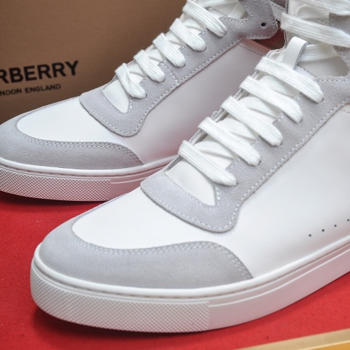 Replica Burberry High Tops Shoes For Men #1266346 $98.00 USD for Wholesale