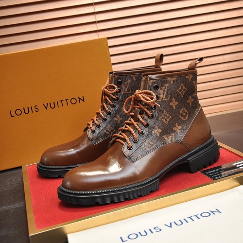 Louis Vuitton Boots For Men #1266348 $125.00 USD, Wholesale Replica Louis Vuitton Boots