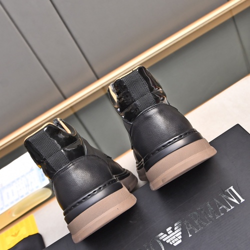 Replica Armani Boots For Men #1266413 $88.00 USD for Wholesale