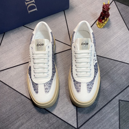 Replica Christian Dior Casual Shoes For Men #1266433 $76.00 USD for Wholesale