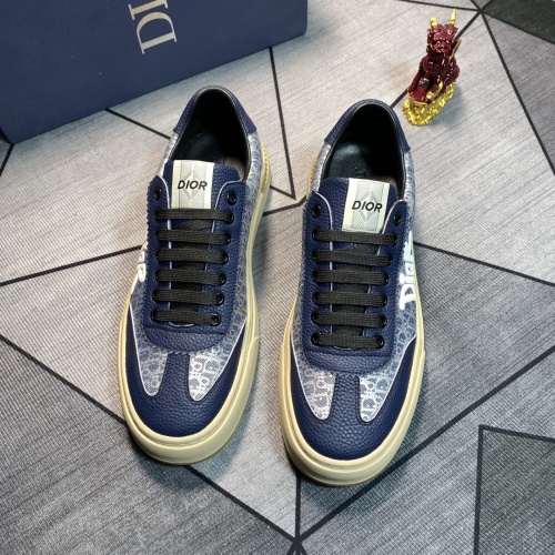 Replica Christian Dior Casual Shoes For Men #1266434 $76.00 USD for Wholesale