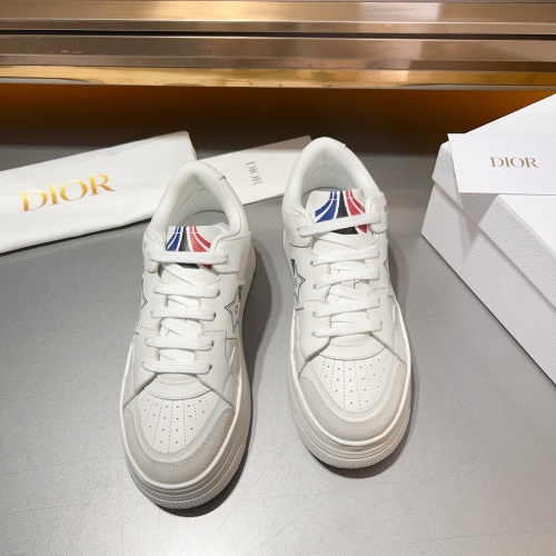 Replica Christian Dior Casual Shoes For Men #1266438 $125.00 USD for Wholesale