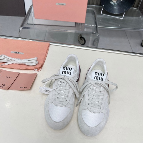 Replica MIU MIU Casual Shoes For Men #1266444 $98.00 USD for Wholesale