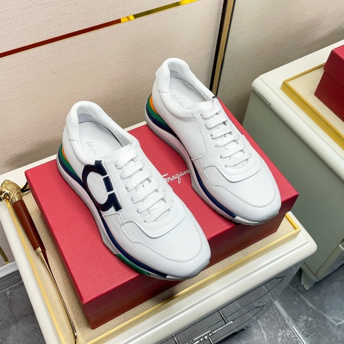 Replica Salvatore Ferragamo Casual Shoes For Men #1266475 $132.00 USD for Wholesale