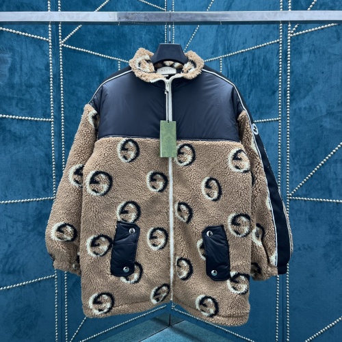 Gucci Down Coat Long Sleeved For Unisex #1266484 $122.00 USD, Wholesale Replica Gucci Coat