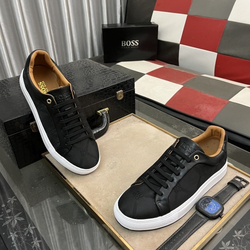 Replica Boss Casual Shoes For Men #1266537 $76.00 USD for Wholesale