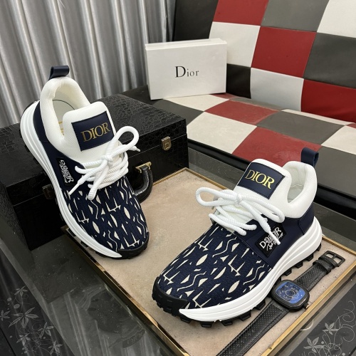 Replica Christian Dior Casual Shoes For Men #1266541 $82.00 USD for Wholesale