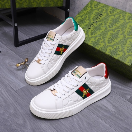 Gucci Casual Shoes For Men #1266577 $76.00 USD, Wholesale Replica Gucci Casual Shoes