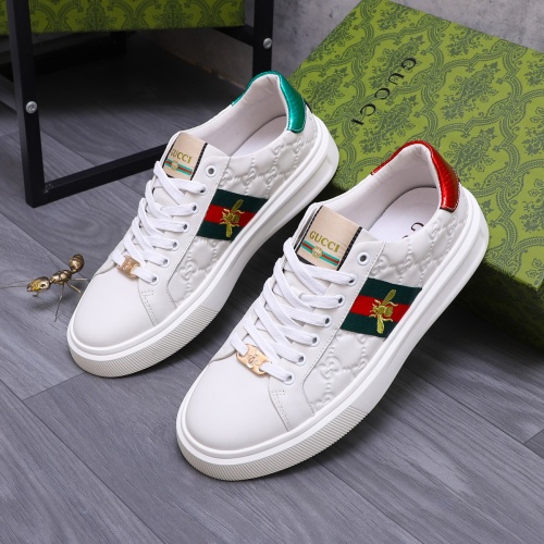 Replica Gucci Casual Shoes For Men #1266577 $76.00 USD for Wholesale