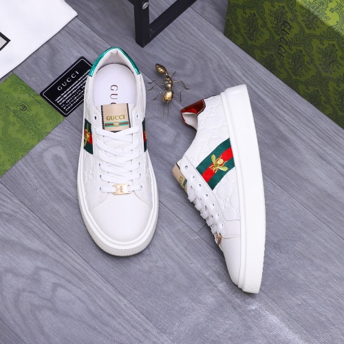 Replica Gucci Casual Shoes For Men #1266577 $76.00 USD for Wholesale