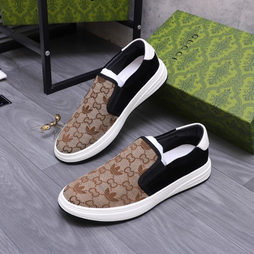 Gucci Casual Shoes For Men #1266580 $76.00 USD, Wholesale Replica Gucci Casual Shoes