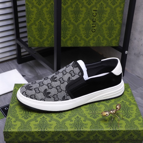 Replica Gucci Casual Shoes For Men #1266581 $76.00 USD for Wholesale