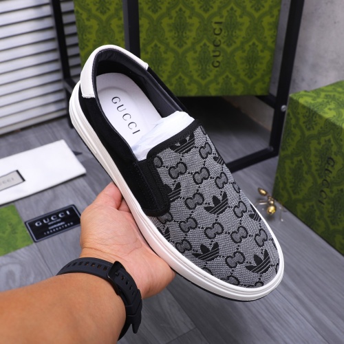 Replica Gucci Casual Shoes For Men #1266581 $76.00 USD for Wholesale