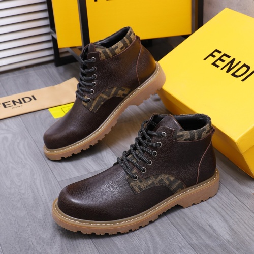 Fendi Fashion Boots For Men #1266587 $85.00 USD, Wholesale Replica Fendi Fashion Boots