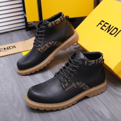 Fendi Fashion Boots For Men #1266588 $85.00 USD, Wholesale Replica Fendi Fashion Boots