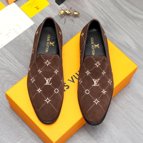 Replica Louis Vuitton LV Oxfords Shoes For Men #1266663 $85.00 USD for Wholesale