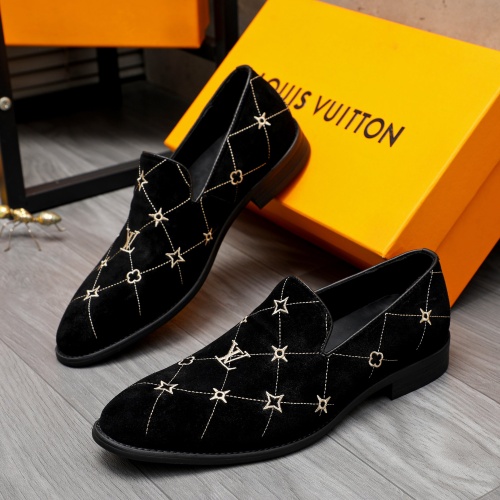 Louis Vuitton LV Oxfords Shoes For Men #1266665 $85.00 USD, Wholesale Replica Louis Vuitton LV Oxfords Shoes