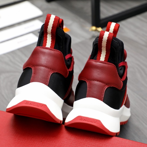 Replica Bally High-Tops Shoes For Men #1266673 $112.00 USD for Wholesale