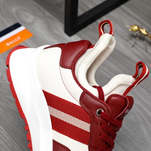 Replica Bally High-Tops Shoes For Men #1266676 $112.00 USD for Wholesale