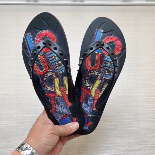 Replica Christian Louboutin CL Slippers For Men #1266707 $45.00 USD for Wholesale