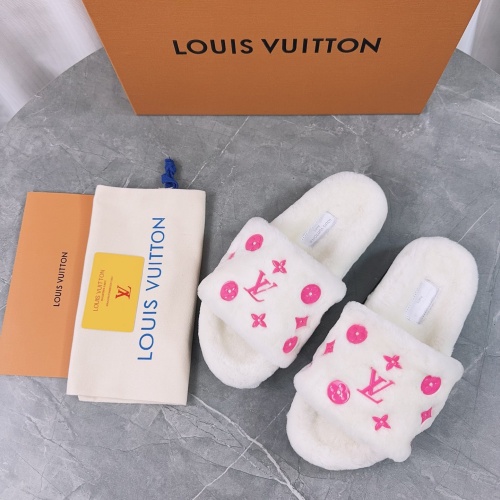 Replica Louis Vuitton Slippers For Women #1266709 $85.00 USD for Wholesale