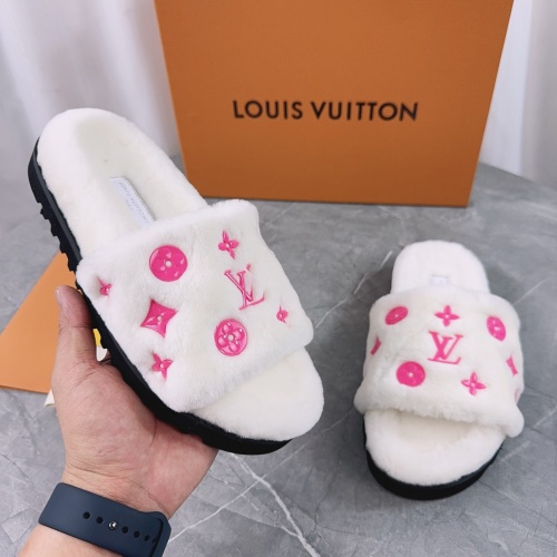 Replica Louis Vuitton Slippers For Women #1266709 $85.00 USD for Wholesale