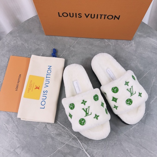 Replica Louis Vuitton Slippers For Women #1266710 $85.00 USD for Wholesale