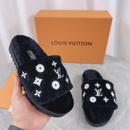 Replica Louis Vuitton Slippers For Women #1266713 $85.00 USD for Wholesale