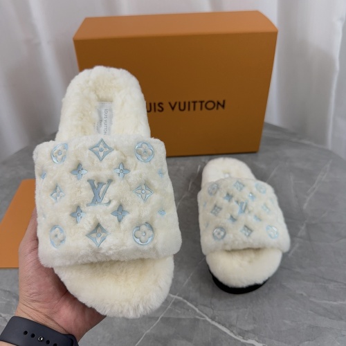 Replica Louis Vuitton Slippers For Women #1266718 $85.00 USD for Wholesale