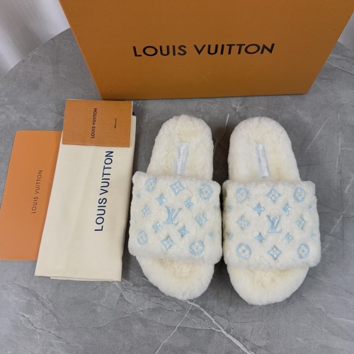 Replica Louis Vuitton Slippers For Women #1266718 $85.00 USD for Wholesale